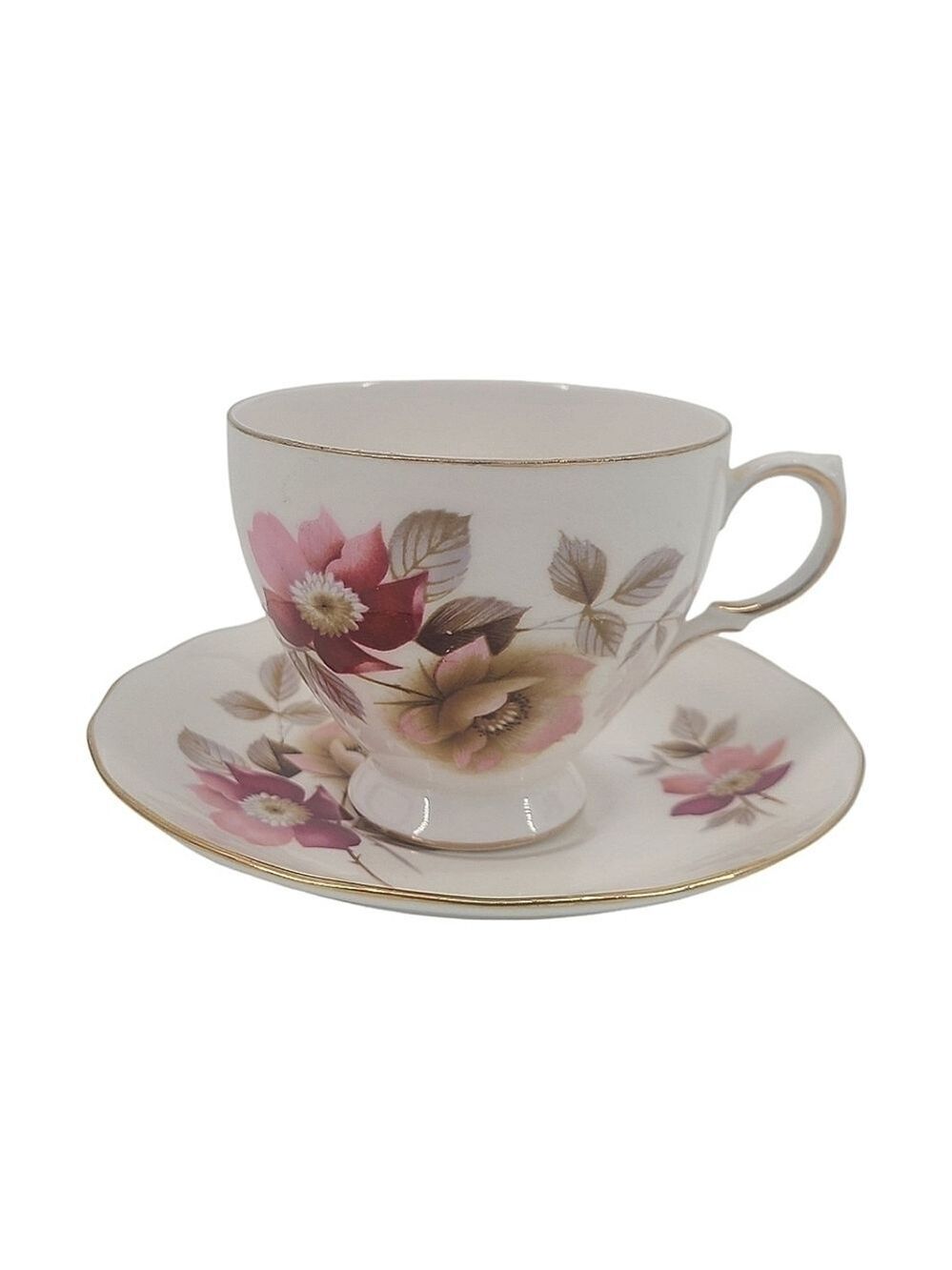 Royal Vale | Vintage Teacup & Saucer (8317) pattern from Ridgway (Ridgways)